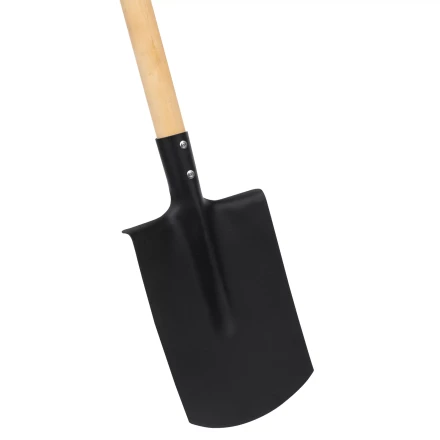 Лопата прямоугольная, 200х284х1340 мм, деревянный черенок с пропиткой, Россия Сибртех 614585 купить в Нефтеюганске