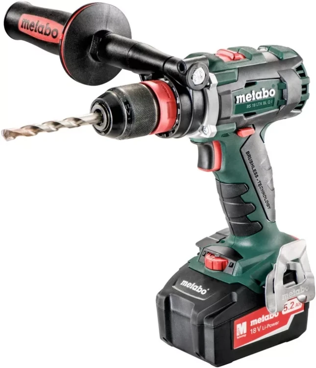 Аккумуляторная дрель-шуруповерт BS 18 LTX BL Q I Metabo купить в Нефтеюганске