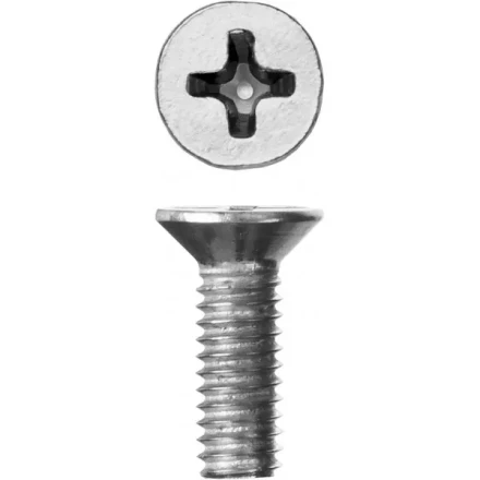 Винт ЗУБР &quot;МАСТЕР&quot; DIN 965, класс прочности 4.8, оцинкованный, M4x12мм, 5кг 303110-04-012 купить в Нефтеюганске