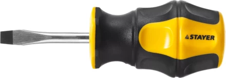 Отвертка STAYER &quot;MASTER&quot; &quot;HERCULES&quot;, Сr-V, противоскользящая рукоятка, SL5,0x38мм 25051-38-5.0_z01 купить в Нефтеюганске