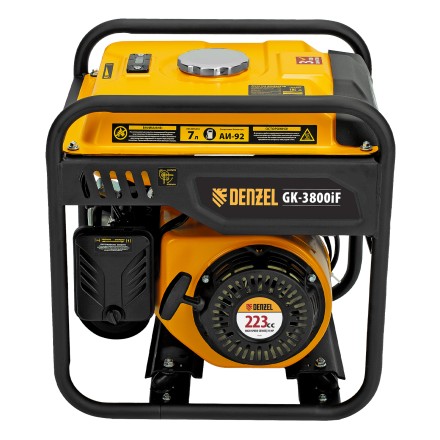 Генератор инверторный DENZEL GK-3800iF, 3,8 кВт, 230 В, ручной старт купить в Нефтеюганске