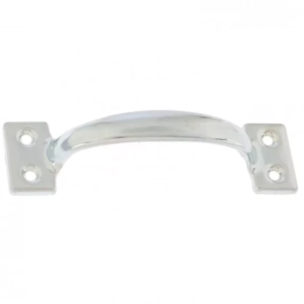 Ручка-скоба РС-120 цельнотянутая цинк 5штук  Металлист Россия 91594 купить в Нефтеюганске