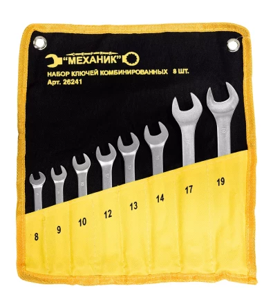 Набор ключей комбинированных 8 шт. чехол Энкор 26241 купить в Нефтеюганске