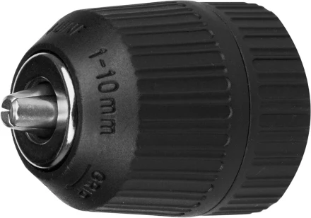 Патрон ЗУБР &quot;ЭКСПЕРТ&quot; быстрозажимной для дрели, 10мм, 3/8&quot; 2907-10-3/8_z01 купить в Нефтеюганске