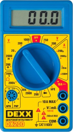 Мультиметр DEXX DX200 цифровой 45300 купить в Нефтеюганске
