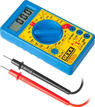 Мультиметр DEXX DX200 цифровой 45300 купить в Нефтеюганске