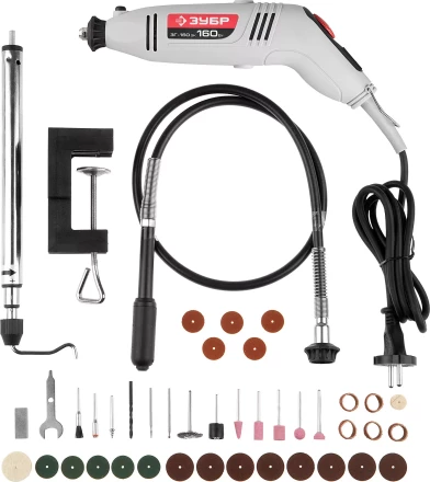 Гравер электрический + насадки ЗГ-160ЭК серия МАСТЕР купить в Нефтеюганске