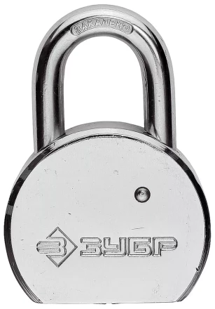 Замок навесной ЗУБР &quot;серия 231&quot; с закаленной дужкой, 50мм 4-37231-50 купить в Нефтеюганске