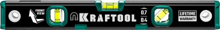Профессиональный магнитный уровень с зеркальным глазком KRAFTOOL 34785-40 купить в Нефтеюганске