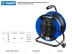 Удлинитель на катушке &quot;ПВС 315&quot;, 50 м, 3500 Вт, 4 гнезда, IP44, ПВС 3х1,5 кв мм, ЗУБР 55081-50 купить в Нефтеюганске