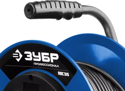 Удлинитель на катушке "ПВС 315", 50 м, 3500 Вт, 4 гнезда, IP44, ПВС 3х1,5 кв мм, ЗУБР 55081-50 купить в Нефтеюганске