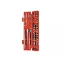 Набор буров по бетону 5-6х110 8-10-12х160 14-16х210 18х300 20х450 мм зубила SDS PLUS  MATRIX 71097 купить в Нефтеюганске