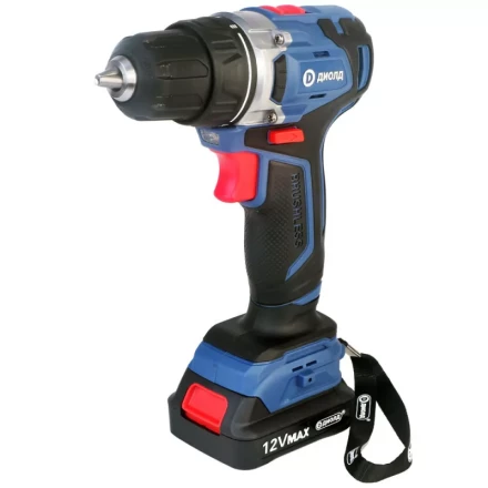 Аккумуляторная дрель-шуруповерт Диолд ДЭА-12ЛИ-08 купить в Нефтеюганске