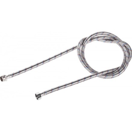 Подводка гибкая STAYER для воды, оплетка из нержавеющей стали, г/ш 1/2&quot; - 2м 51015-G/S-200 купить в Нефтеюганске
