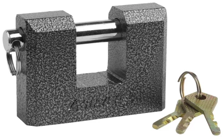 Замок STAYER &quot;MASTER&quot; навесной, П-образн.металлический корпус, с закаленной дужкой, в коробке, 90мм 37143-90 купить в Нефтеюганске