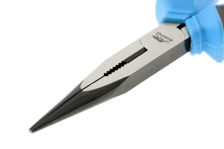 Длинногубцы прямые 200 мм хром-ванадий двухкомпонентные рукоятки БАРС 17196 купить в Нефтеюганске