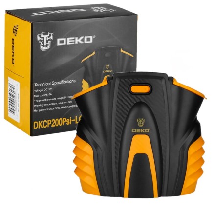Насос автомобильный цифровой DEKO DKCP200Psi-LCD Plus, 065-0796 купить в Нефтеюганске