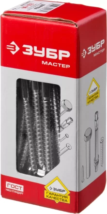 Шурупы ЗУБР &quot;МАСТЕР&quot; с шестигранной головкой, оцинкованные, 8x90мм, 45шт 4-300451-08-090 купить в Нефтеюганске