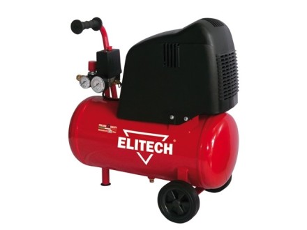Компрессор безмасляный поршневой прямой привод Elitech OM 195/6 + PG купить в Нефтеюганске