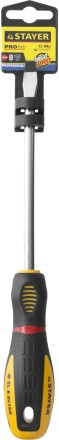 Отвертка STAYER &quot;PROFI&quot; &quot;PROTech&quot;, двухкомп рукоятка, намагниченная, Cr-Mo, SL8,0x150мм 25131-08-15_z02 купить в Нефтеюганске