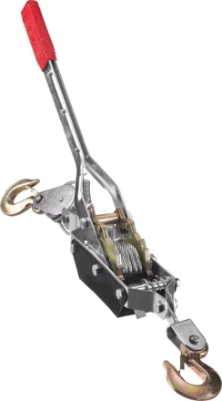 Лебедка ручная рычажная MIRAX, тросовая, 1,5т, 1,8м 43130-1.5 купить в Нефтеюганске
