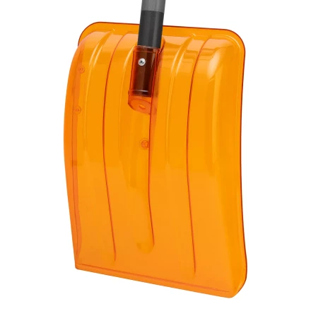 Лопата для уборки снега Сибртех 61673, поликарбонат, 270х360х840 мм, стальной черенок, усиленная купить в Нефтеюганске