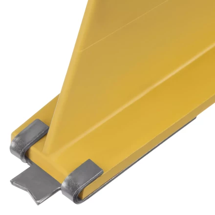 Упор противооткатный для грузового транспорта Stels 56778, ЖЕЛТЫЙ, 35 т, 473х200х205 мм купить в Нефтеюганске