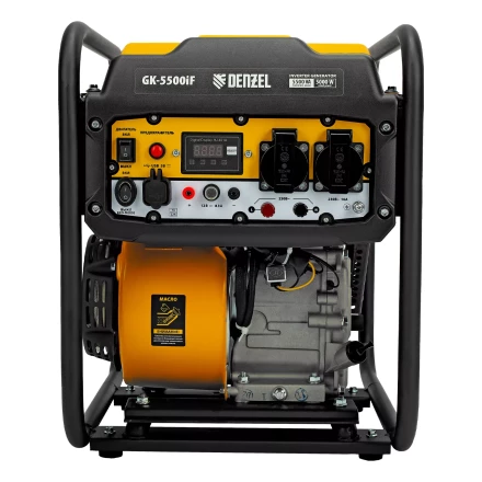 Генератор инверторный DENZEL GK-5500iF, 5,5 кВт, 230 В, ручной старт купить в Нефтеюганске