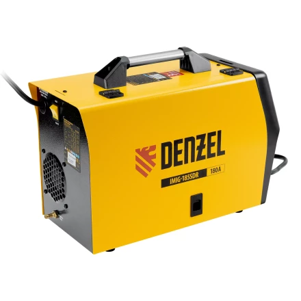 Аппарат инвертор. полуавтомат. cварки Denzel IMIG-185SDR 94363, 180 А, ПВ 60%, катушка 5 кг купить в Нефтеюганске