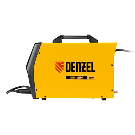 Аппарат инвертор. полуавтомат. cварки Denzel IMIG-185SDR 94363, 180 А, ПВ 60%, катушка 5 кг купить в Нефтеюганске