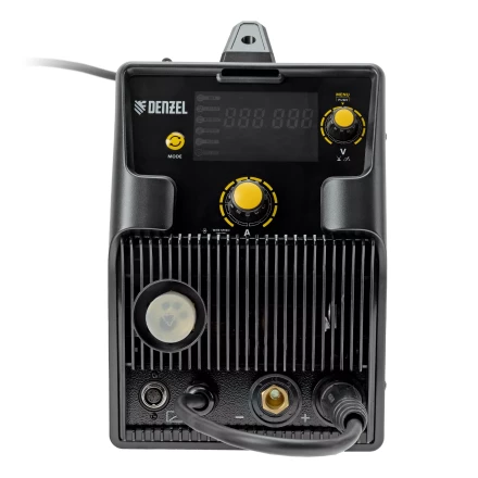 Аппарат инвертор. полуавтомат. cварки Denzel IMIG-185SDR 94363, 180 А, ПВ 60%, катушка 5 кг купить в Нефтеюганске