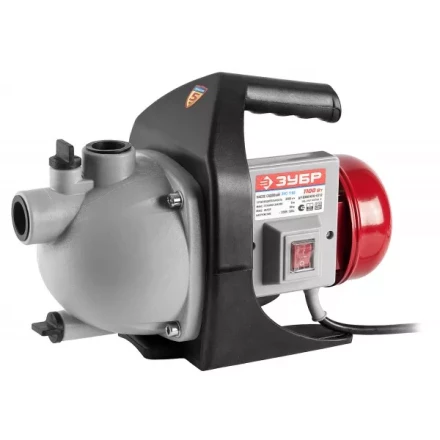 Насос ЗУБР поверхностный, 60л/мин, напор 44м, 1100Вт ЗНС-1100 купить в Нефтеюганске