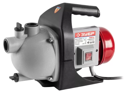 Насос ЗУБР поверхностный, 60л/мин, напор 44м, 1100Вт ЗНС-1100 купить в Нефтеюганске