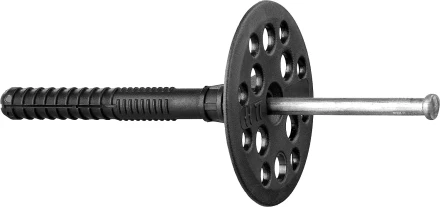 Дюбель ЗУБР &quot;МАСТЕР&quot; для изоляционных материалов полипропиленовый, металлический стержень, 10 x 90 мм, 100 шт 4-301525-10-090_z01 купить в Нефтеюганске