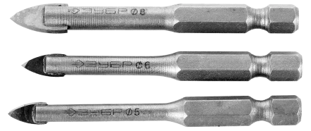 Наборы сверл по стеклу и кафелю серия МАСТЕР купить в Нефтеюганске