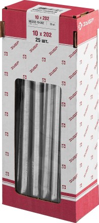Анкер рамный, желтопассивированный, 10 x 202 мм, 25 шт, ЗУБР Мастер 302232-10-202 302232-10-202 купить в Нефтеюганске