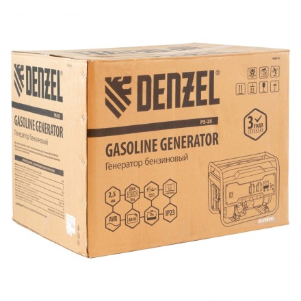 Генератор бензиновый PS 25 Denzel 946814 купить в Нефтеюганске