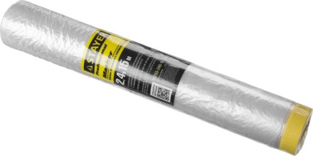 Пленка STAYER &quot;PROFESSIONAL&quot; защитная с клейкой лентой &quot;МАСКЕР&quot;, HDPE, 9мкм, 2,4х15м 12255-240-15 купить в Нефтеюганске