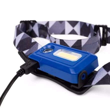 Фонарик налобный светодиодный со встроенным аккумулятором КВТ HL-6570 (82069) купить в Нефтеюганске