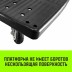 Тележка ручная платформенная пластиковая HITCH 175кг 720*460 колеса резиновые 100мм (SZ086118) купить в Нефтеюганске