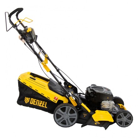Газонокосилка бензиновая GLD-520SP-BS, 163 см3, Briggs Stratton, ширина 52 см, привод, 60 л Denzel 58807 купить в Нефтеюганске