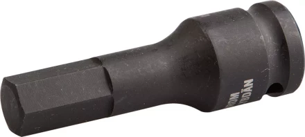 Торцовая головка KRAFTOOL &quot;INDUSTRIE QUALITAT&quot; ударная (1/2&quot;), HEX, Cr-Mo, фосфатированная, H17 27950-17_z01 купить в Нефтеюганске