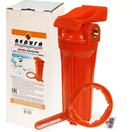 Колба фильтра ВЕДУГА 10 1/2 для горячей воды 69328 купить в Нефтеюганске