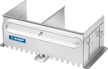 ЗУБР зуб 10*10 мм, до 600 мм, оцинкованная сталь, Раздвижная гребенка для плитки, ПРОФЕССИОНАЛ (08045-10) купить в Нефтеюганске