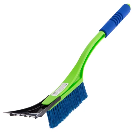 Щетка-сметка для снега со съемным скребком, мягкая рукоятка, 540 мм Сибртех 55317 купить в Нефтеюганске