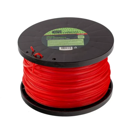 Леска для триммера звезда, на DIN катушке, 3 мм х 120 м, Россия Сибртех 961325 купить в Нефтеюганске