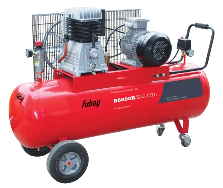 Компрессор масляный поршневой ременной Fubag В 6800B/200 CT5  купить в Нефтеюганске