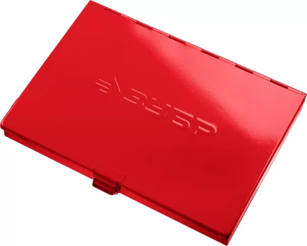 Набор ЗУБР &quot;ЭКСПЕРТ&quot; с металлореж. инструментом, метчики однопроходные и плашки М3-М12, оснастка-в метал. боксе, 35пред. 28117-H35 купить в Нефтеюганске