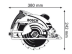 Пила дисковая GKS 190 BOSCH 0.601.623.000 купить в Нефтеюганске