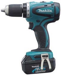 Аккумуляторная дрель-шуруповерт Makita BDF 450 RFE